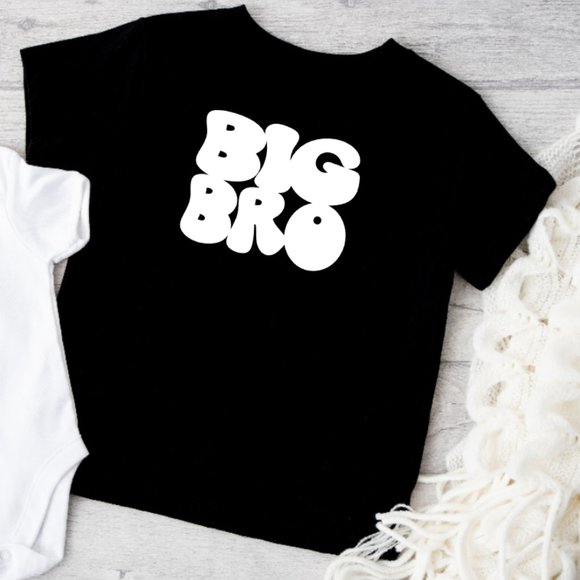 Personalized Big Bro Toddler T-shirt - Picture 2 of 4